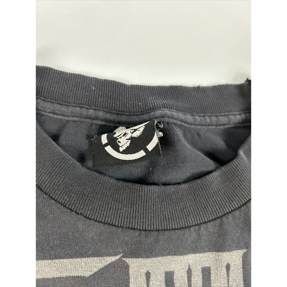 Metal Mulisha Shirt Mens Size Medium Heavy Metal Black Graphics Skull Rock - Picture 7 of 13